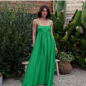 Fame and Partners - The Rocco Dress Size 4, color: Emerald
